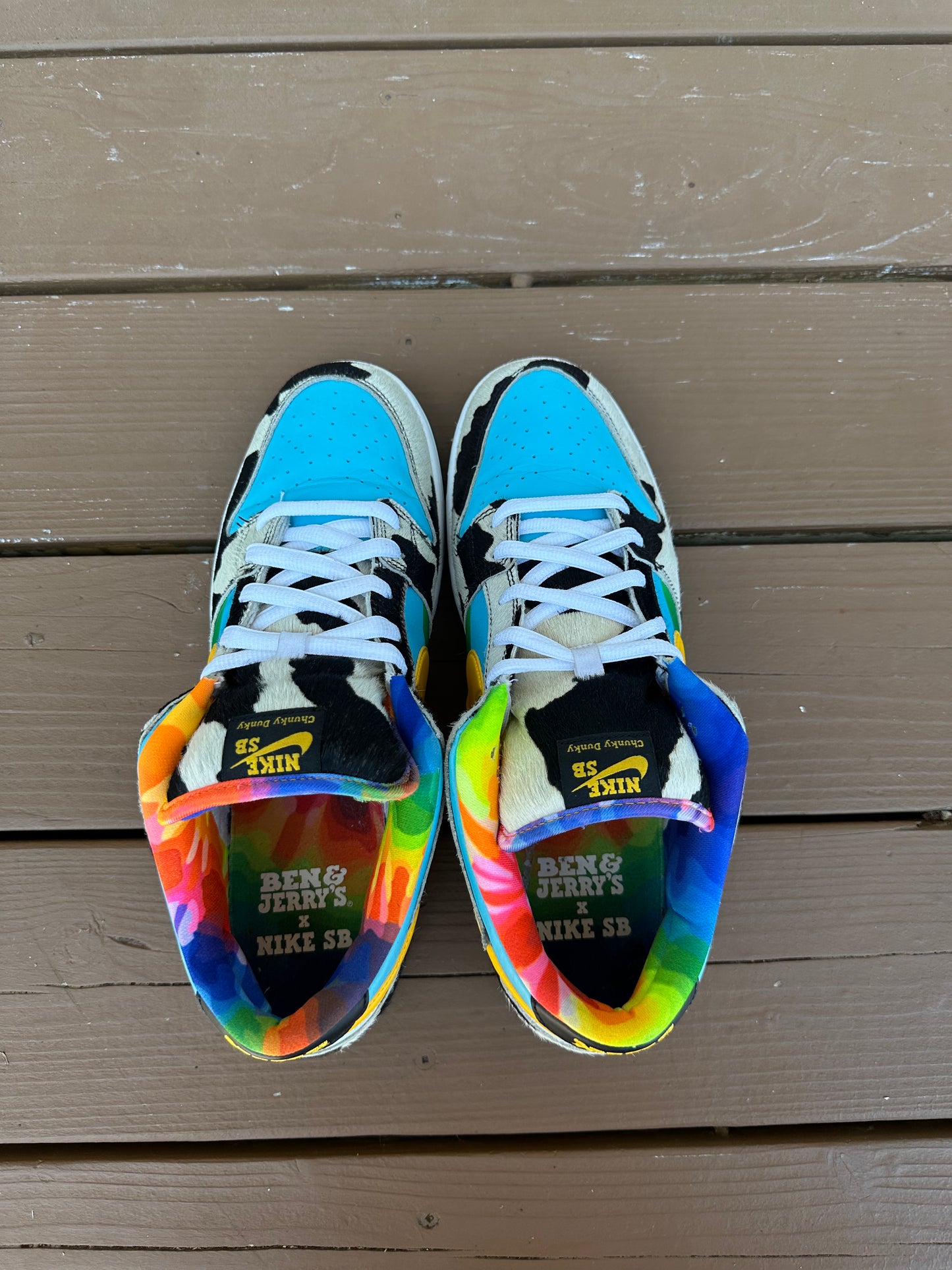 Size 12 - Ben & Jerry's x Nike SB Dunk Low Pro QS 'Chunky Dunky'