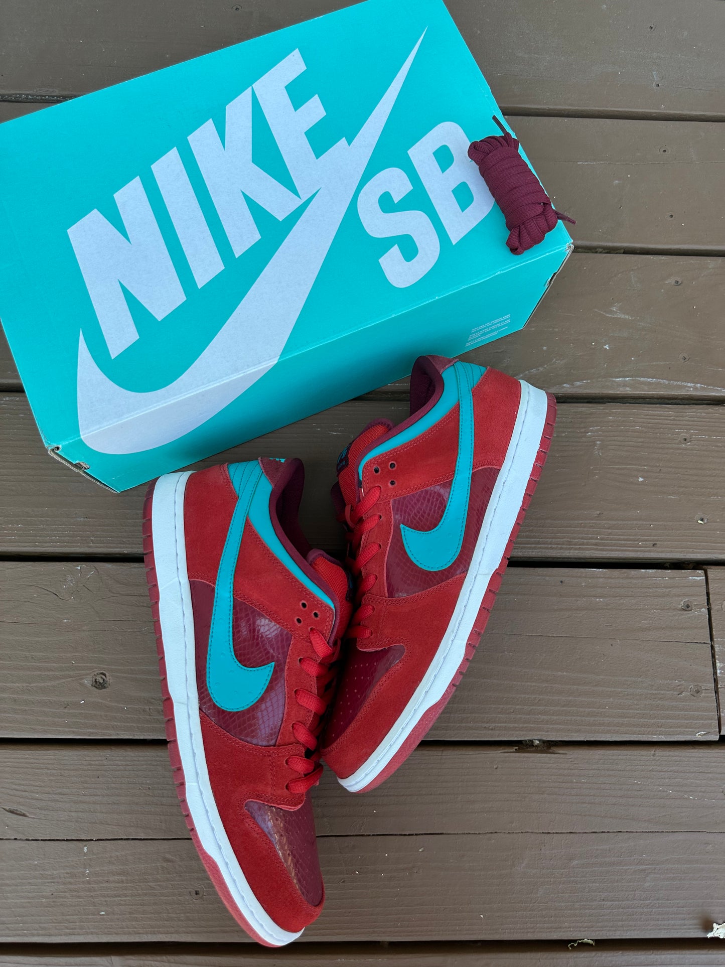 Size 14 - Nike Dunk Low Pro SB Brickhouse Turbo Green