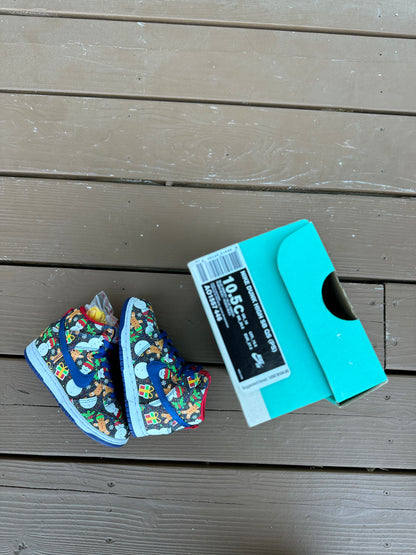 Size 10.5C - Concepts x Nike SB Dunk High Ugly Sweater Preschool KIDS SIZE