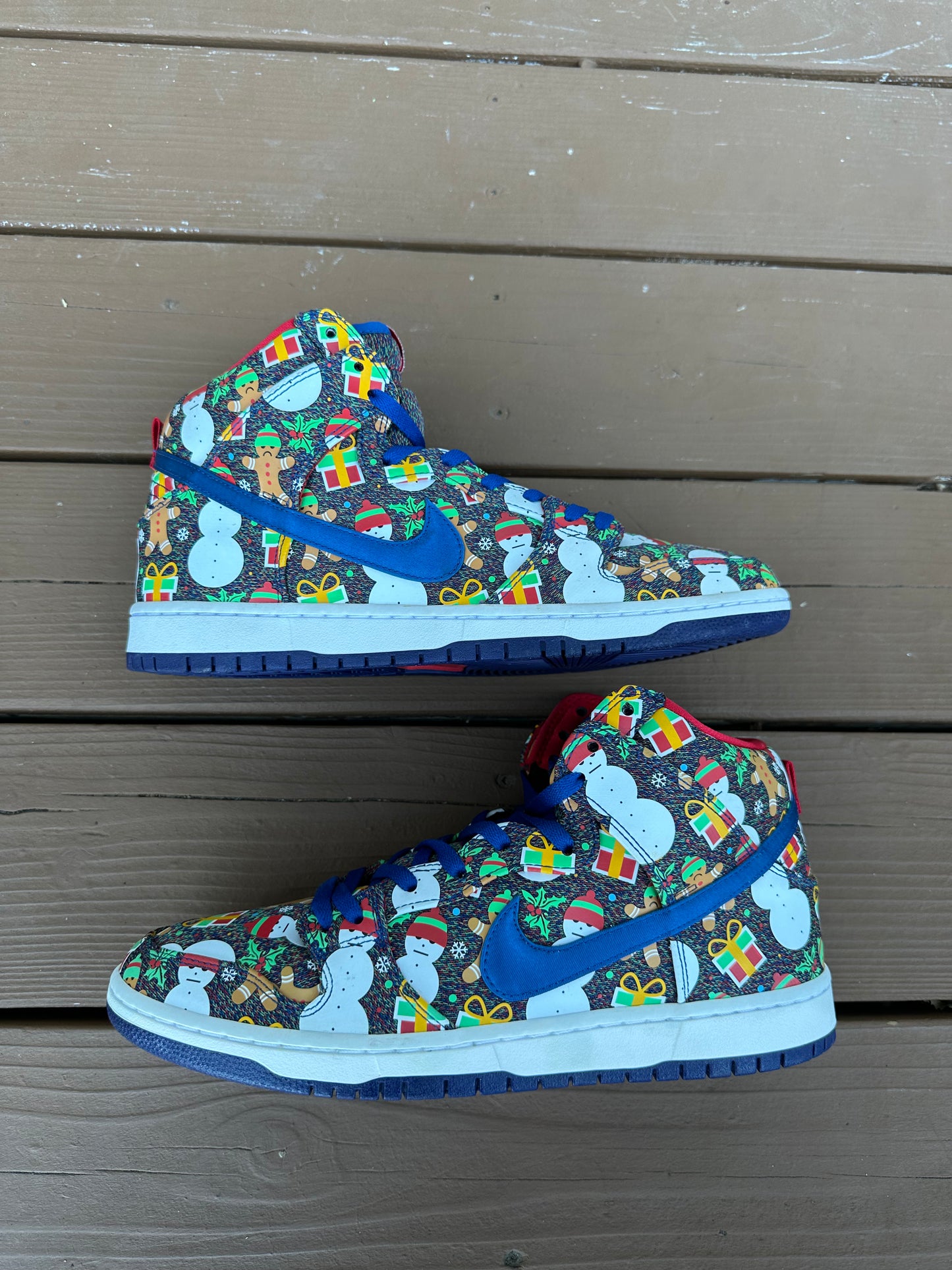 Size 12 - Concepts x Nike SB Dunk High Ugly Sweater