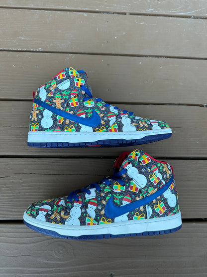 Size 12 - Concepts x Nike SB Dunk High Ugly Sweater