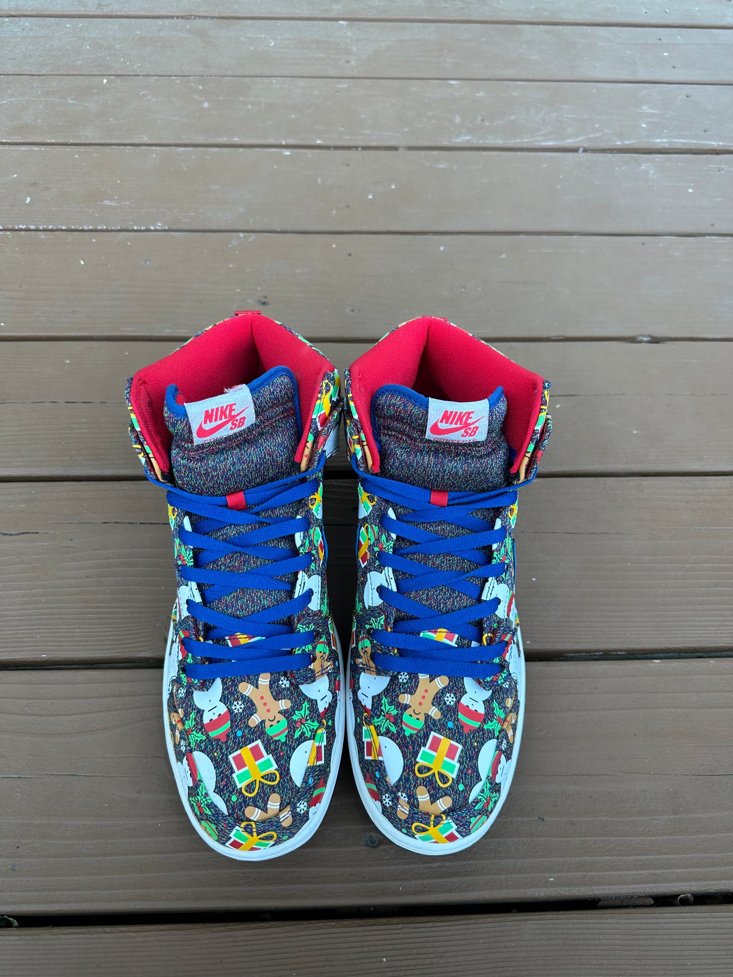 Size 12 - Concepts x Nike SB Dunk High Ugly Sweater