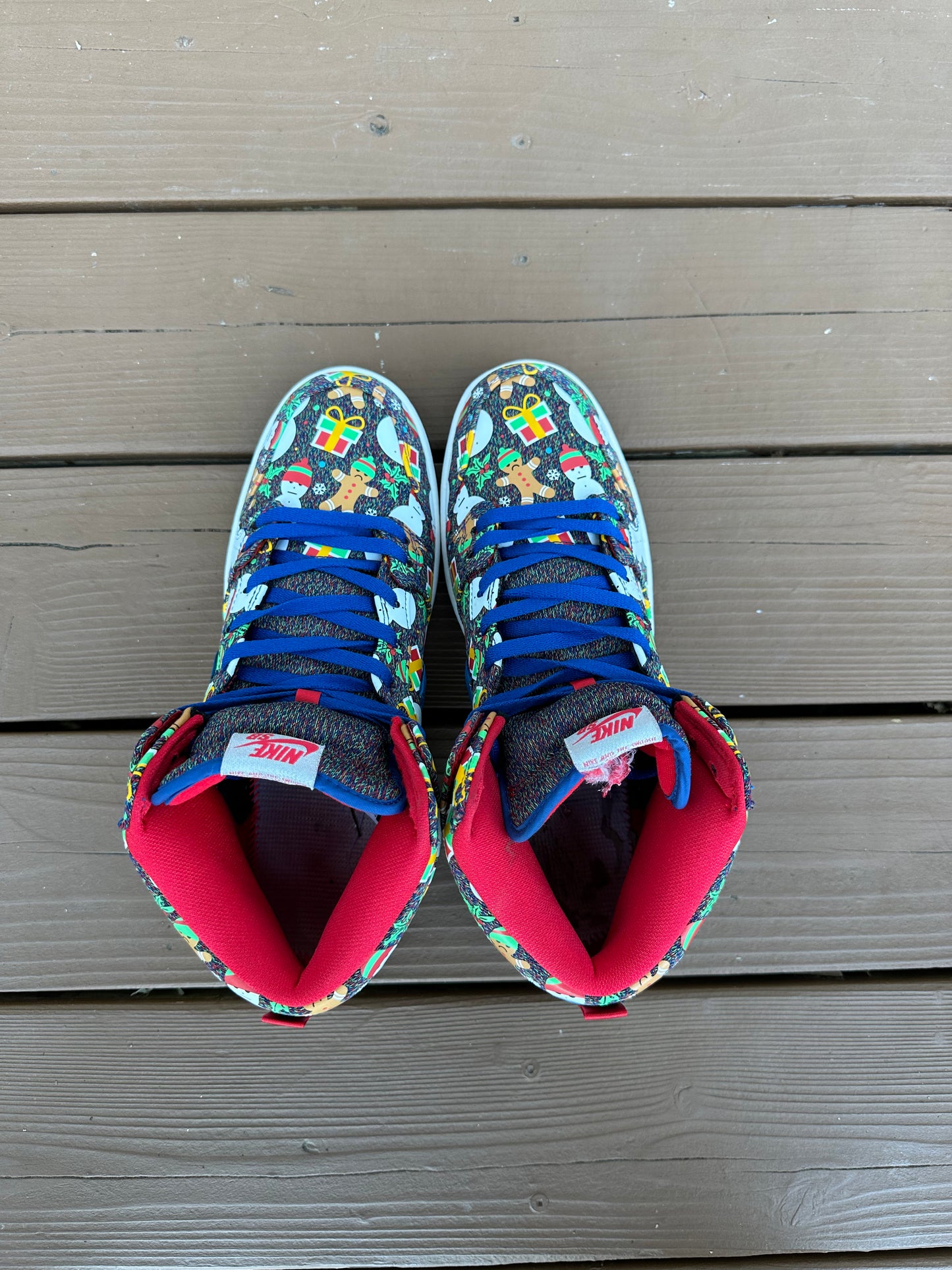 Size 12 - Concepts x Nike SB Dunk High Ugly Sweater