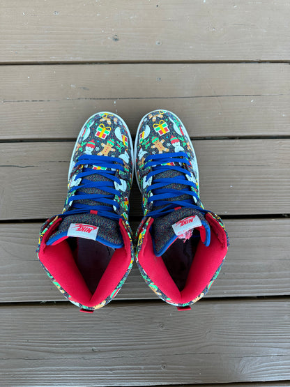 Size 12 - Concepts x Nike SB Dunk High Ugly Sweater