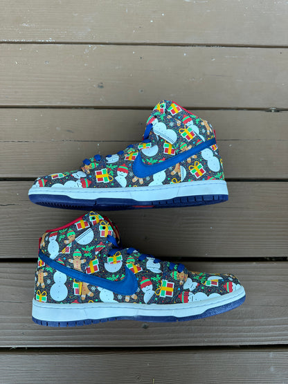 Size 12 - Concepts x Nike SB Dunk High Ugly Sweater