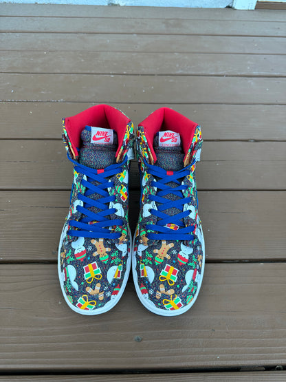 Size 12 - Concepts x Nike SB Dunk High Ugly Sweater