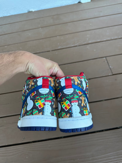 Size 12 - Concepts x Nike SB Dunk High Ugly Sweater