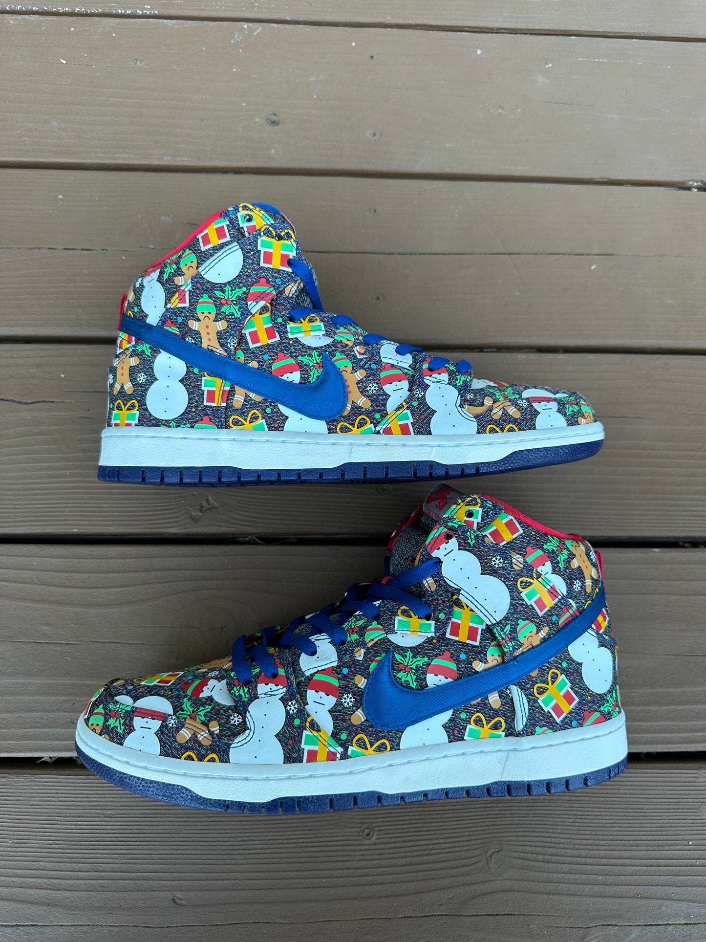 Size 12 - Concepts x Nike SB Dunk High Ugly Sweater