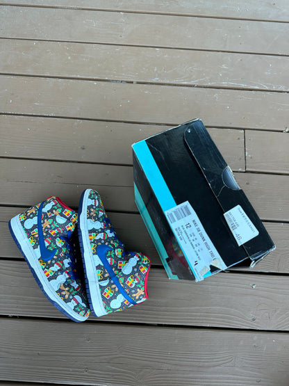 Size 12 - Concepts x Nike SB Dunk High Ugly Sweater