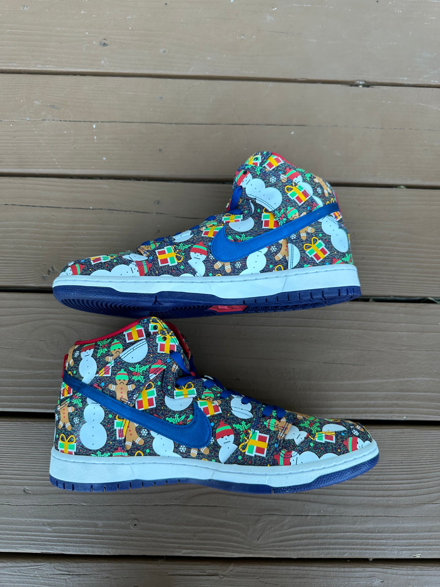 Size 12 - Concepts x Nike SB Dunk High Ugly Sweater