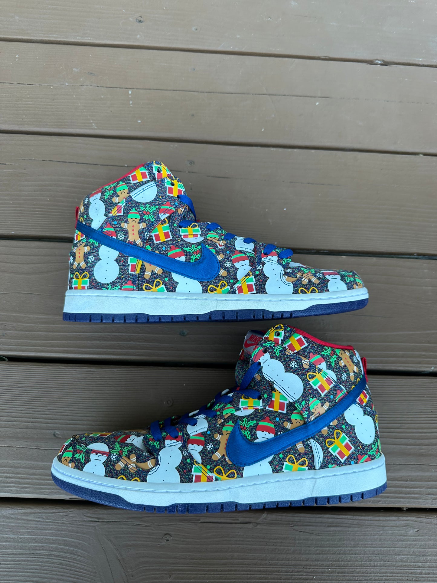 Size 12 - Concepts x Nike SB Dunk High Ugly Sweater