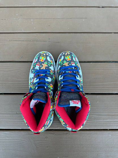 Size 12 - Concepts x Nike SB Dunk High Ugly Sweater