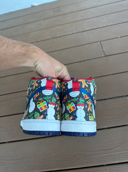 Size 12 - Concepts x Nike SB Dunk High Ugly Sweater