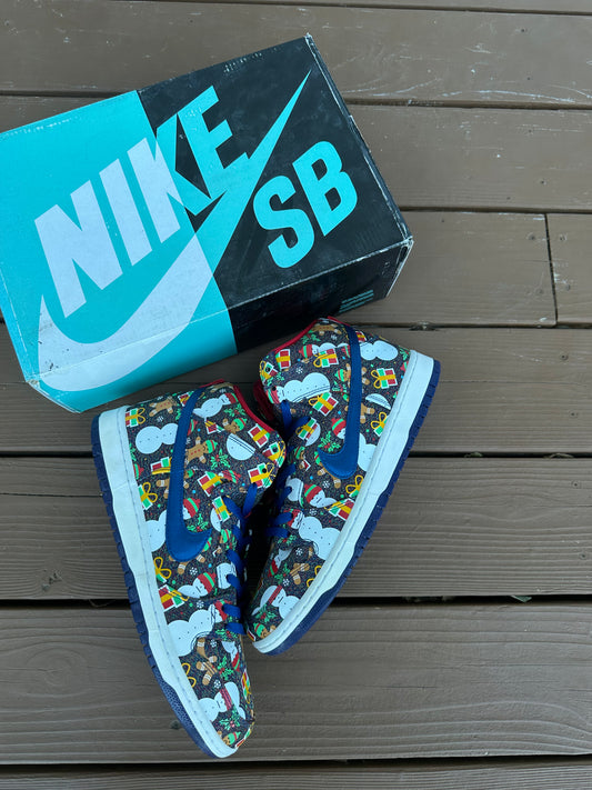 Size 12 - Concepts x Nike SB Dunk High Ugly Sweater