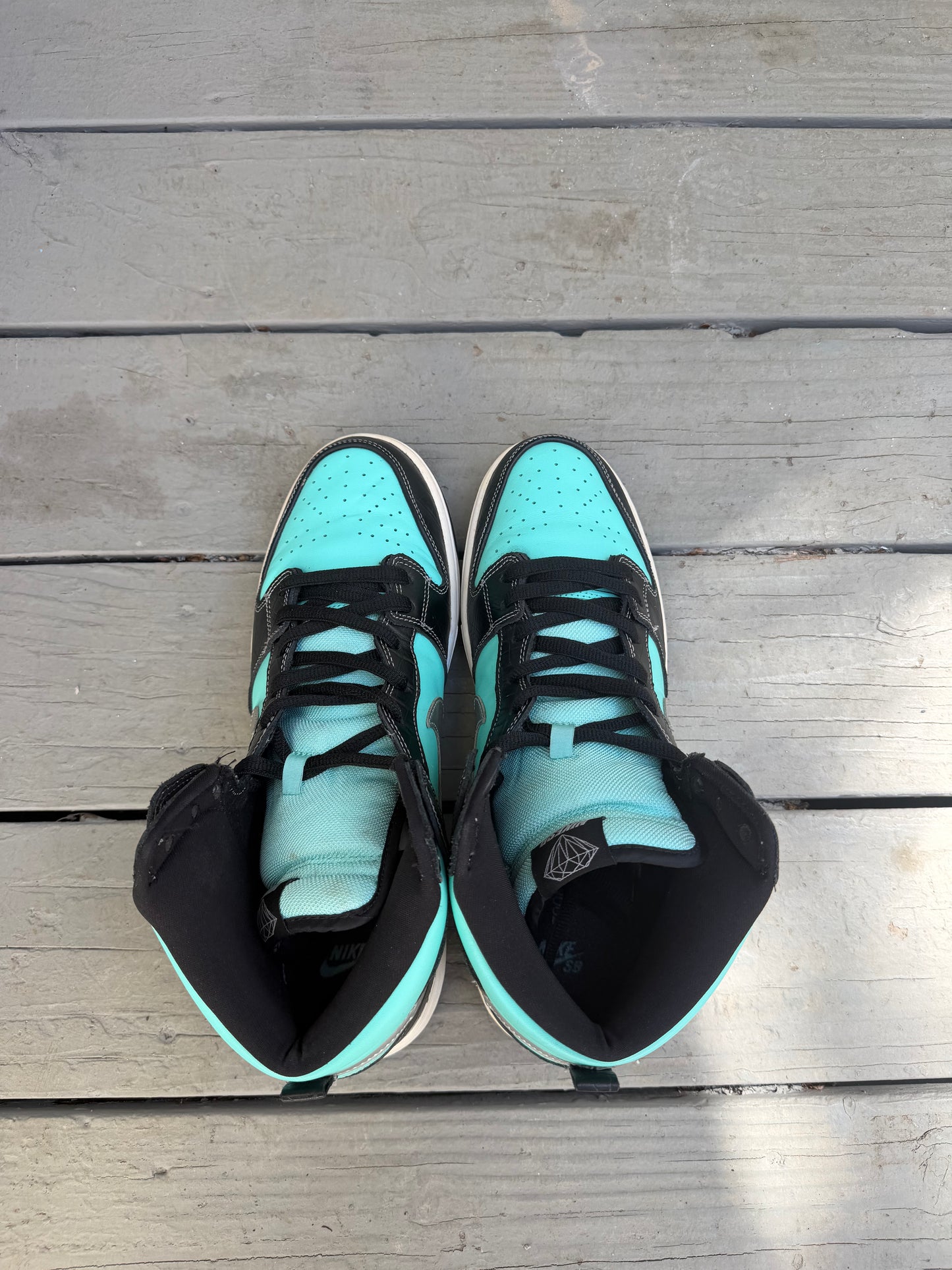 Size 13 - Nike SB Dunk High Pro x Diamond Supply Co. Tiffany