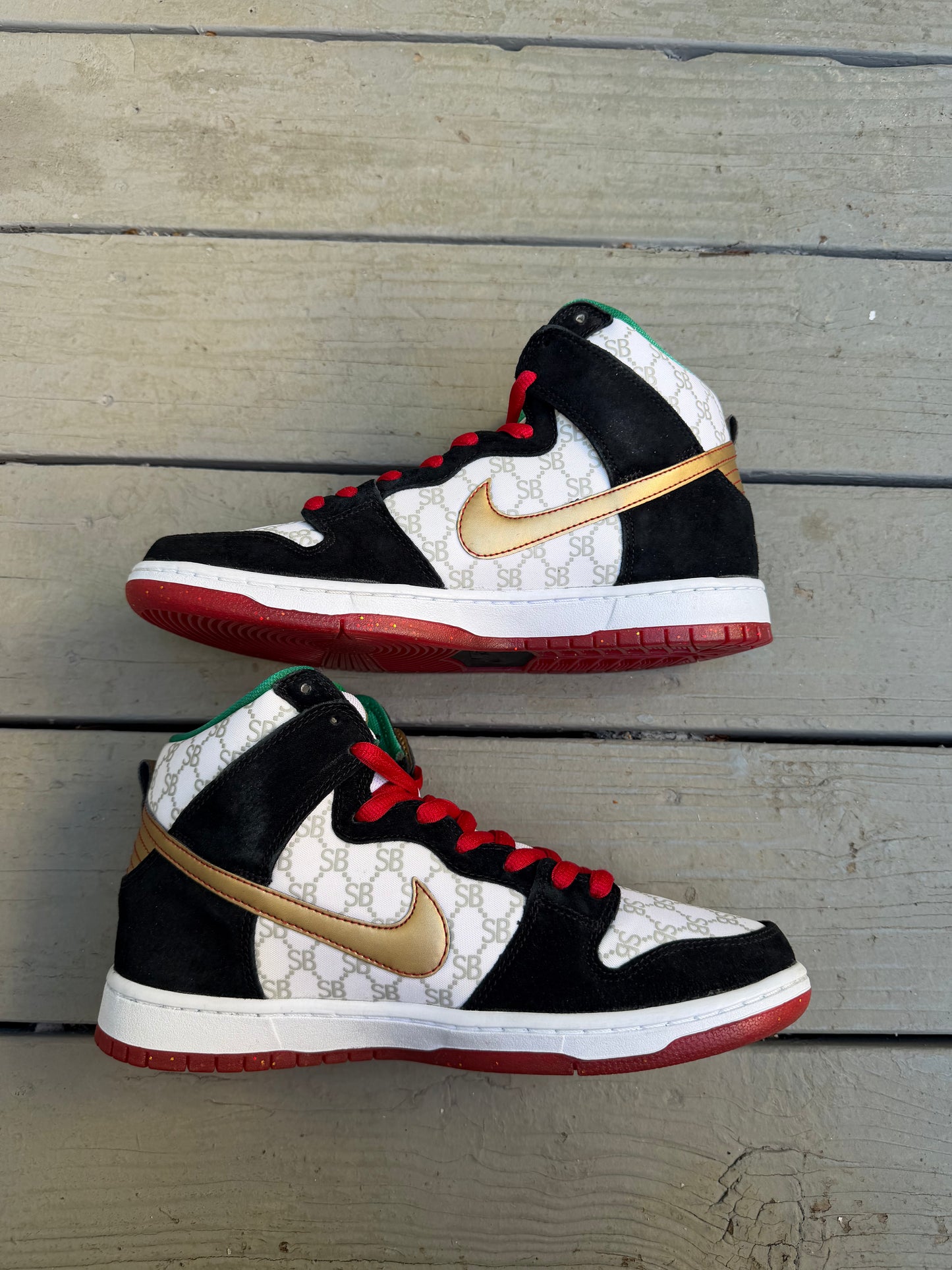Size 9.5 - Nike SB Dunk High Paid in Full
