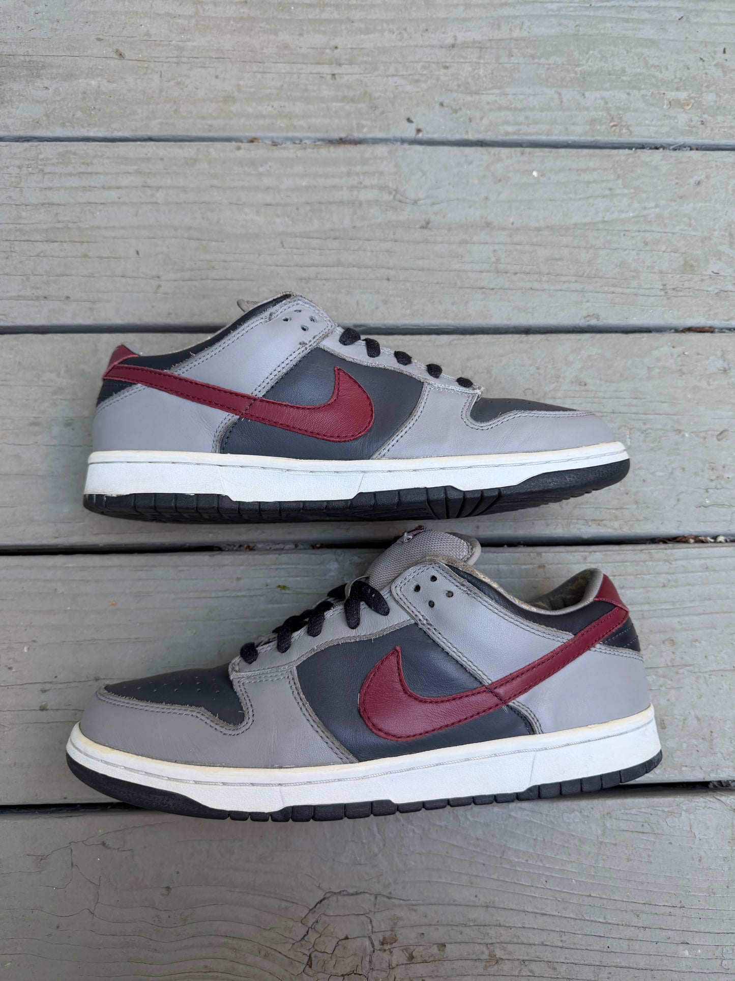 Size 10 - Nike Dunk Low Pro Medium Grey/Team Red-Anthracite