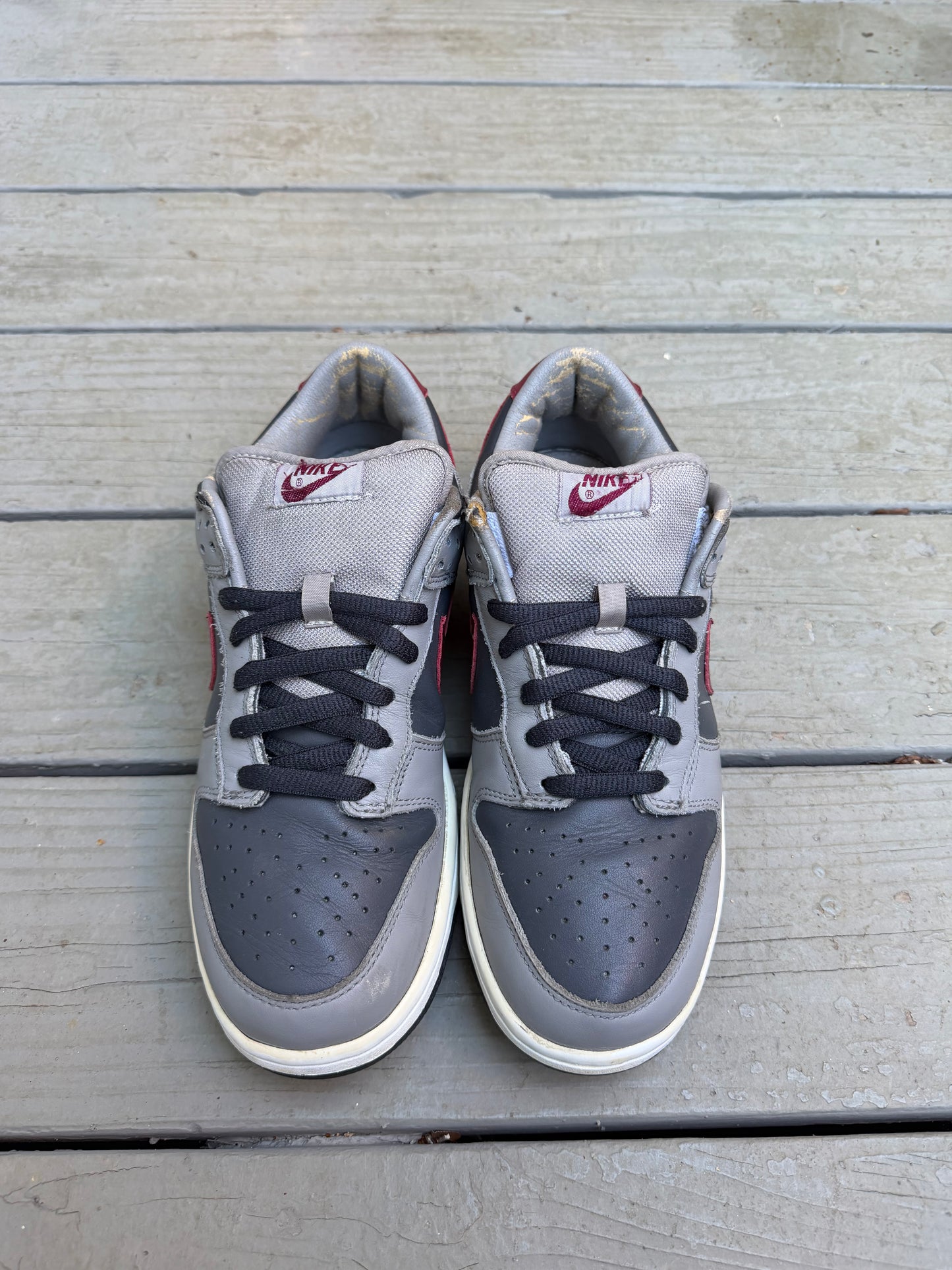 Size 10 - Nike Dunk Low Pro Medium Grey/Team Red-Anthracite