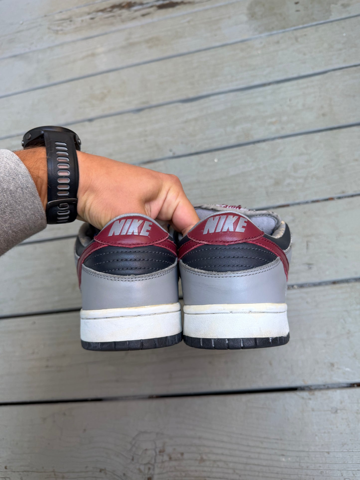 Size 10 - Nike Dunk Low Pro Medium Grey/Team Red-Anthracite