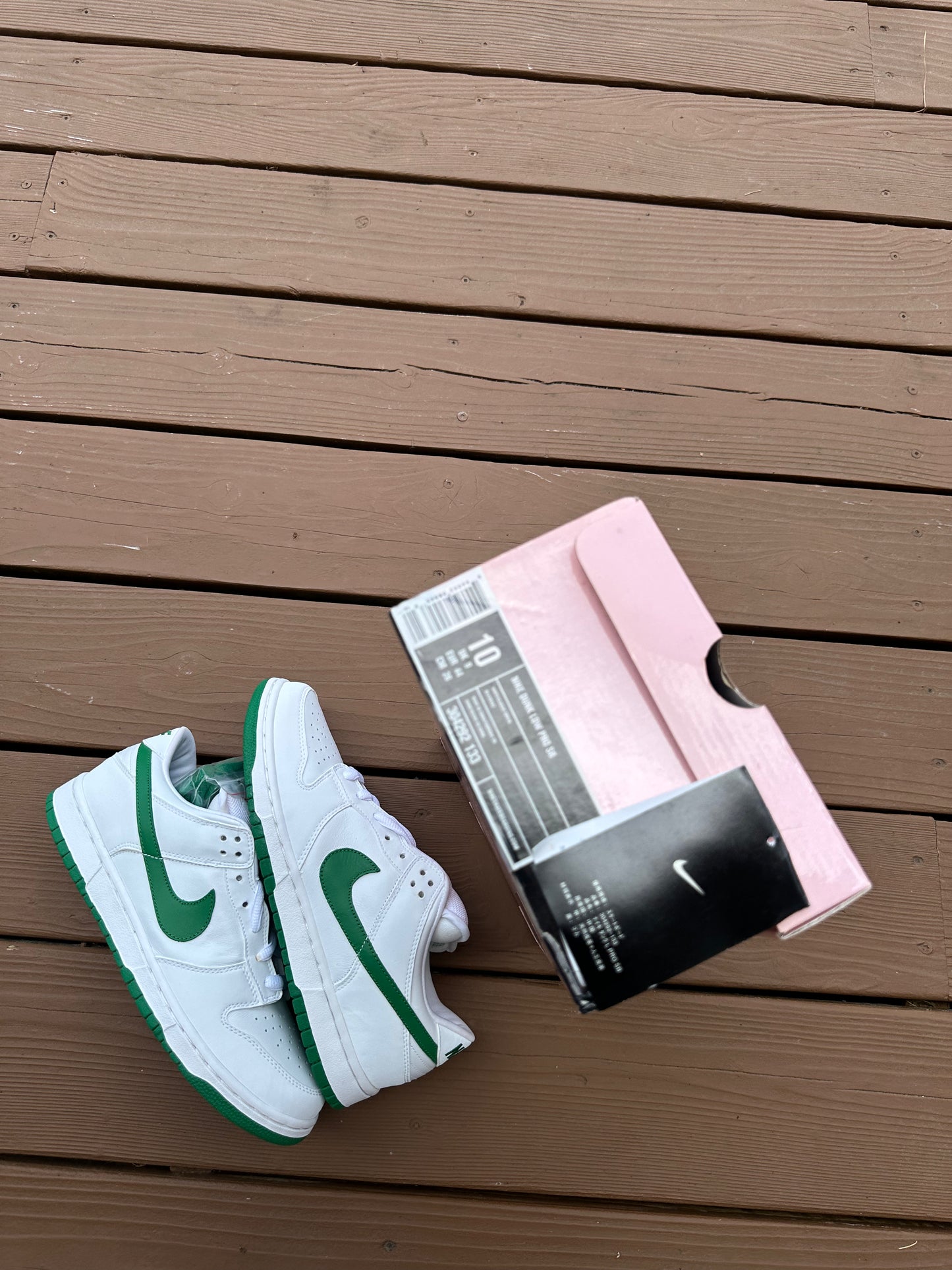 Size 10 - Nike Dunk Low Pro SB St. Patricks Day