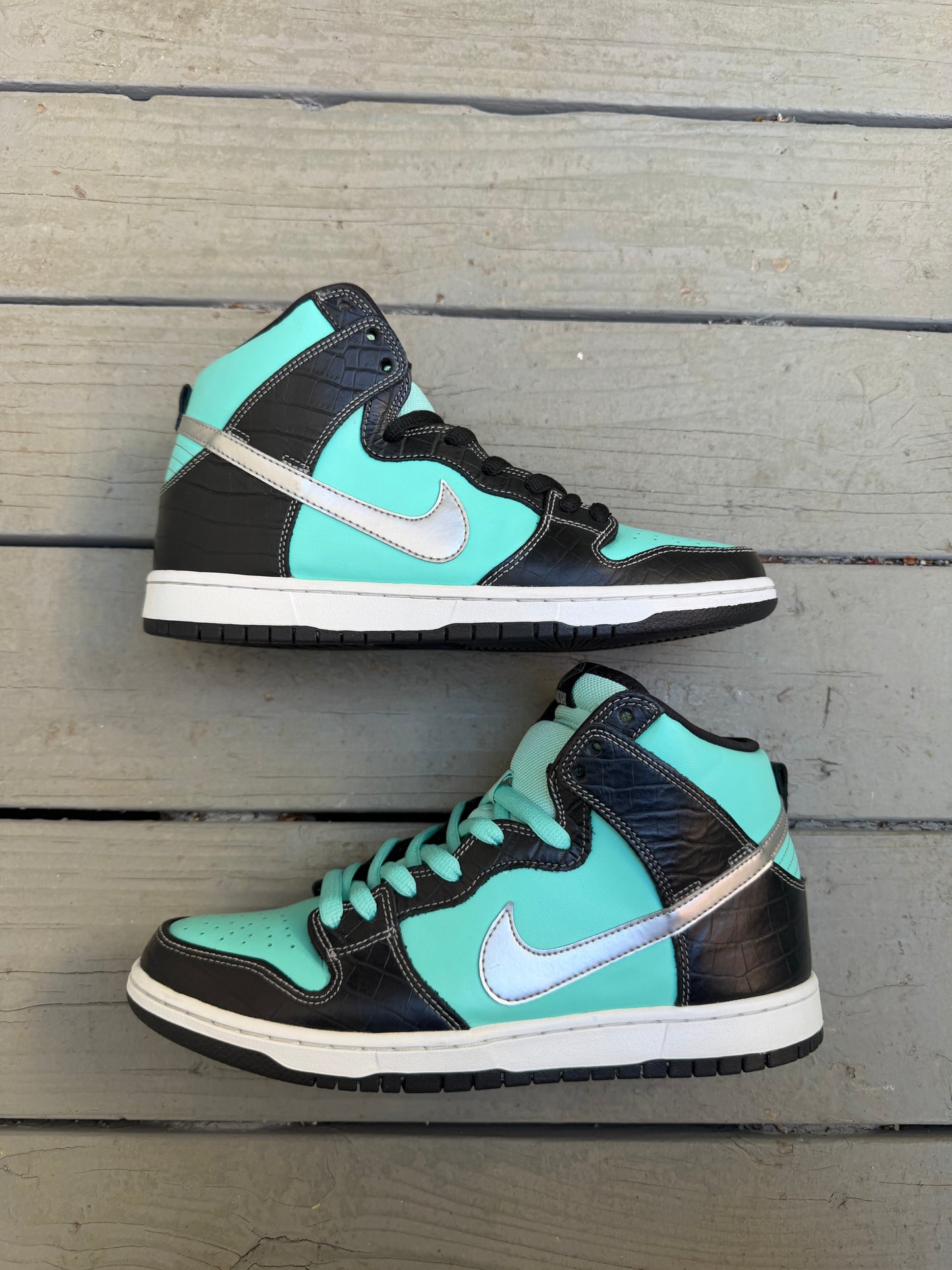 Size 10.5 - Nike SB Dunk High Pro x Diamond Supply Co. Tiffany