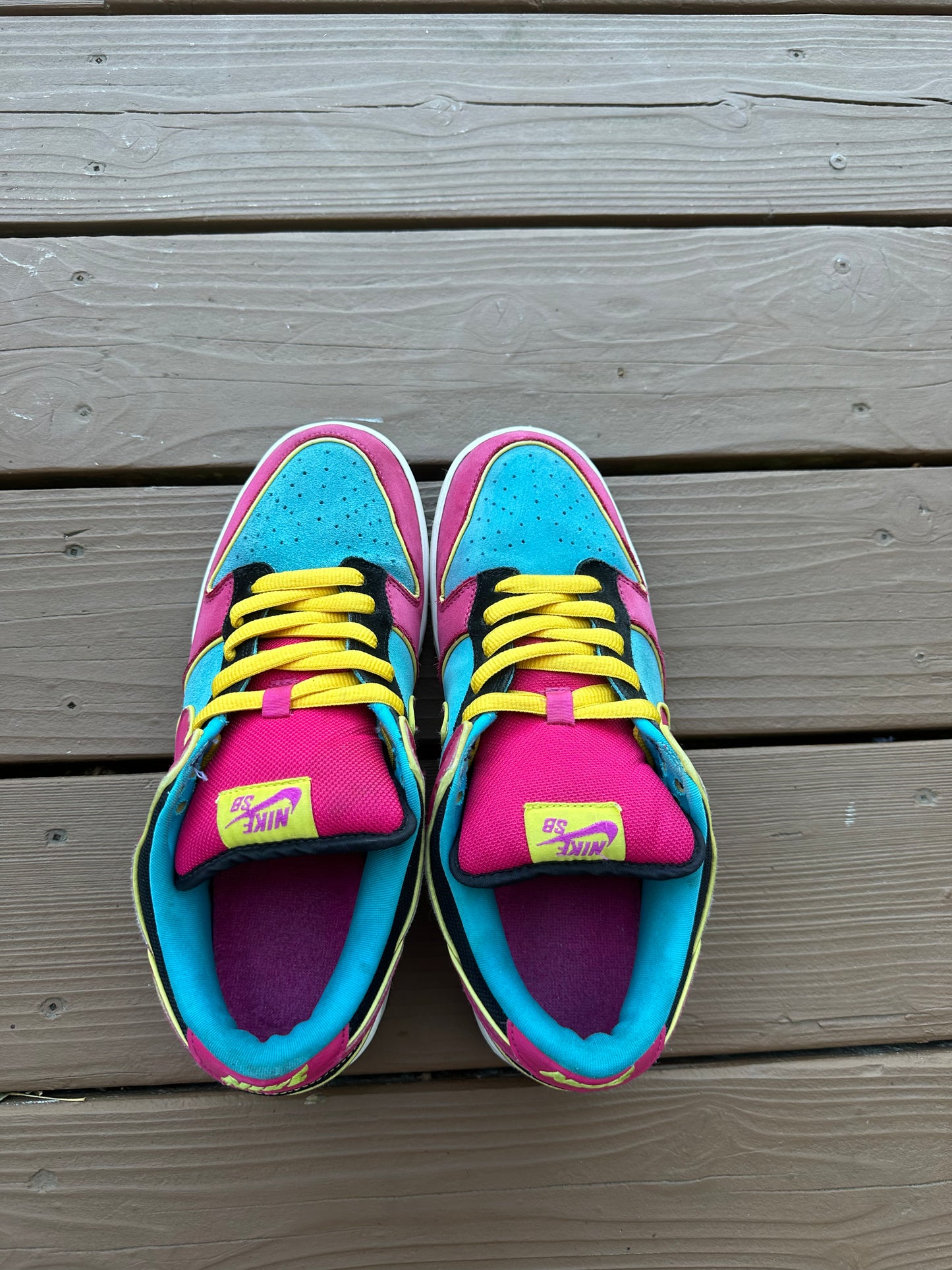 Size 9.5 - Nike Dunk Low Pro SB Ms. Pacman
