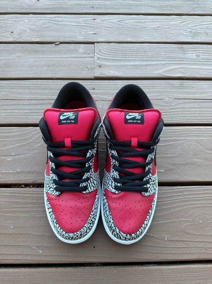 Size 11 - Supreme x Nike SB Dunk Low Premium Red Cement