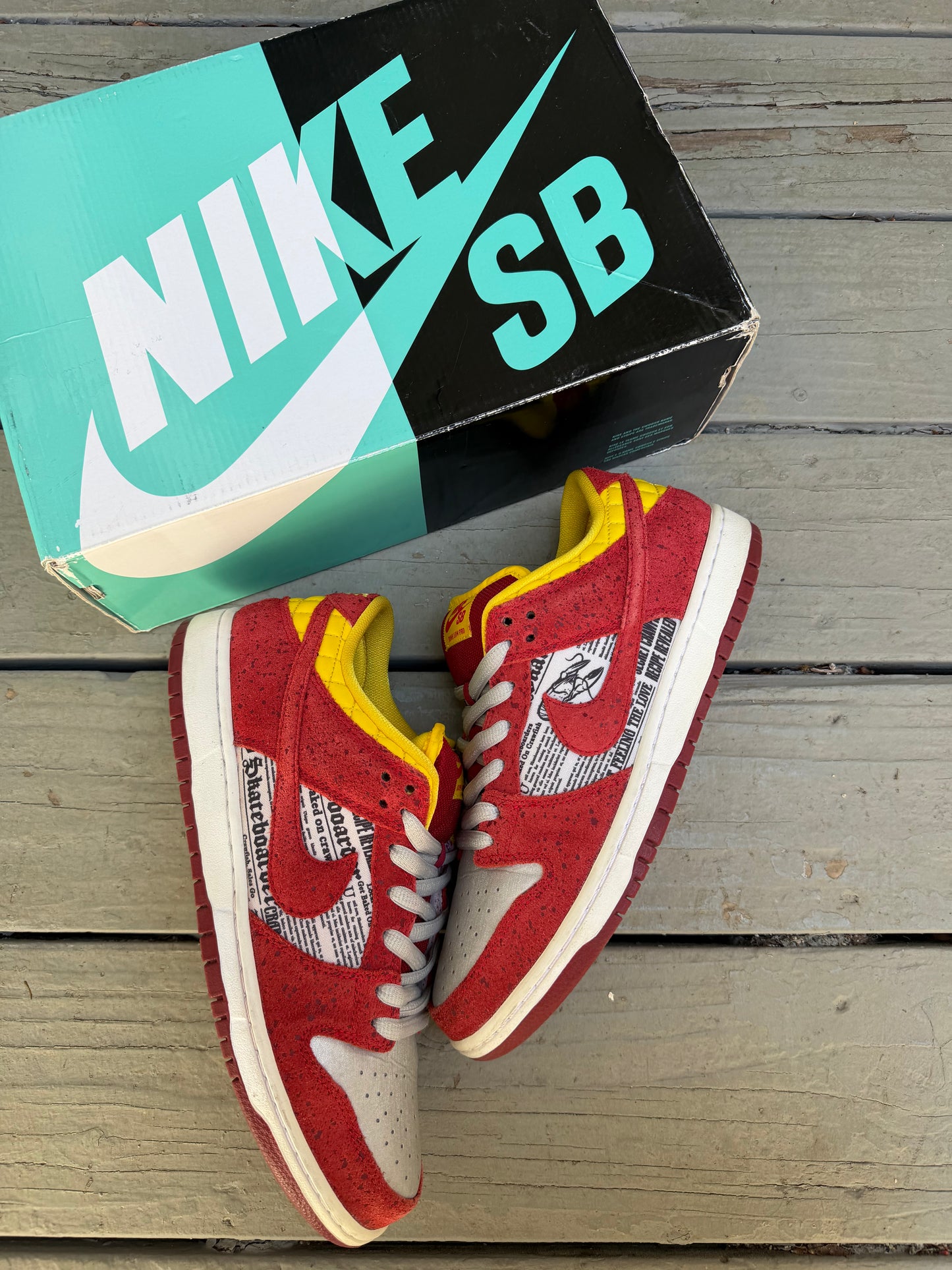 Size 9.5 - Nike Dunk Low Premium SB Crawfish
