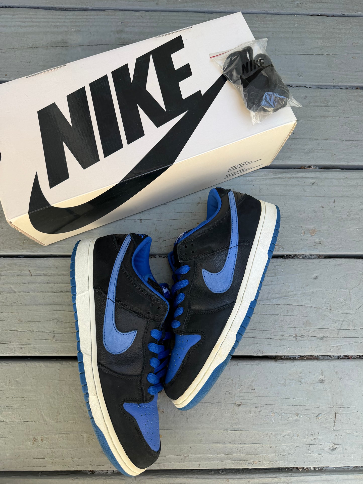 Size 9.5 - Nike Dunk Low Pro SB Royal J-Pack