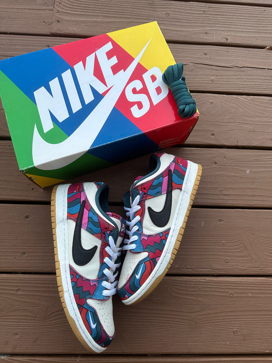 Size 10.5 - Parra x Nike SB Dunk Low Pro "Abstract Art"