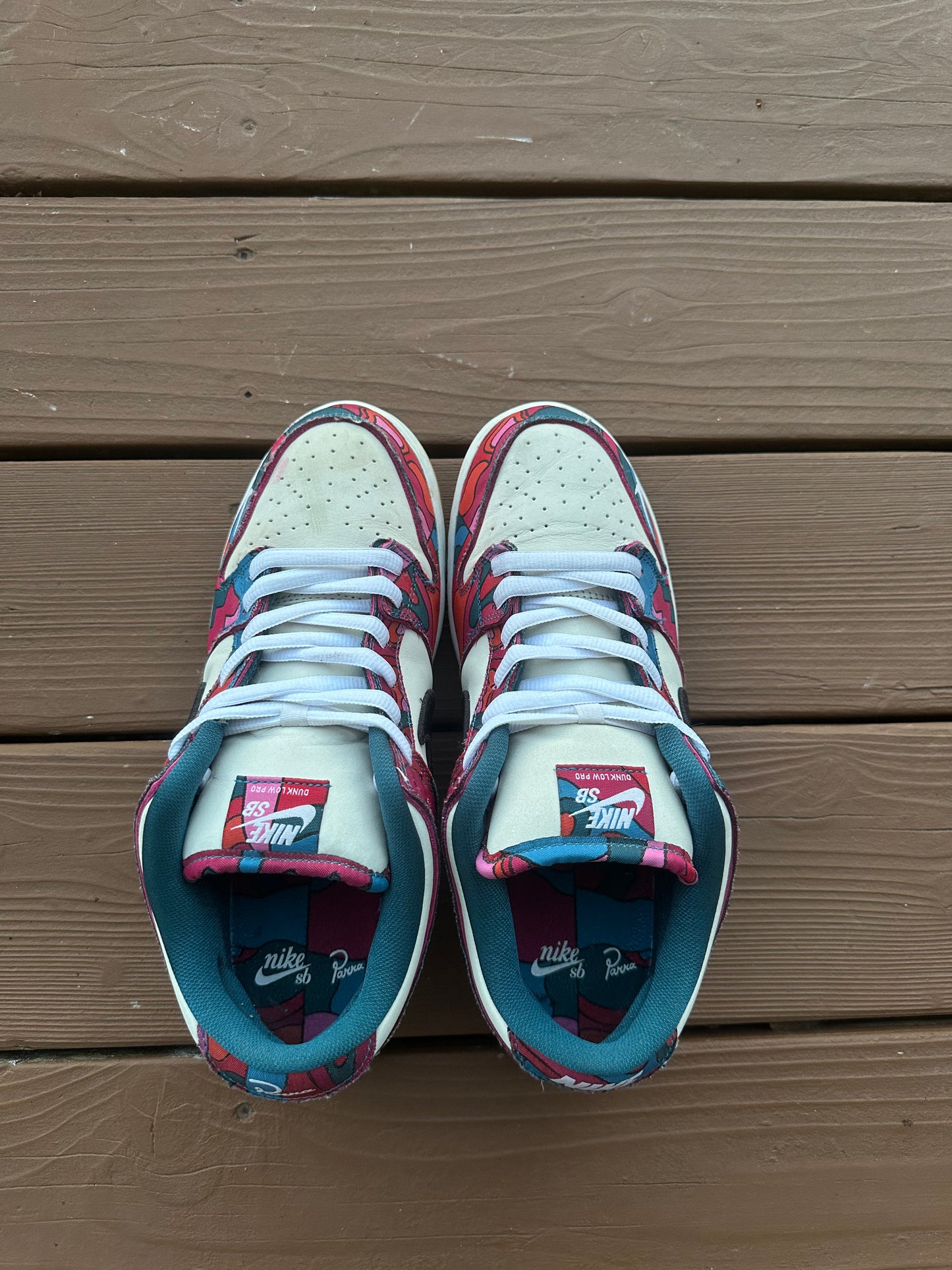 Size 10.5 - Parra x Nike SB Dunk Low Pro "Abstract Art"