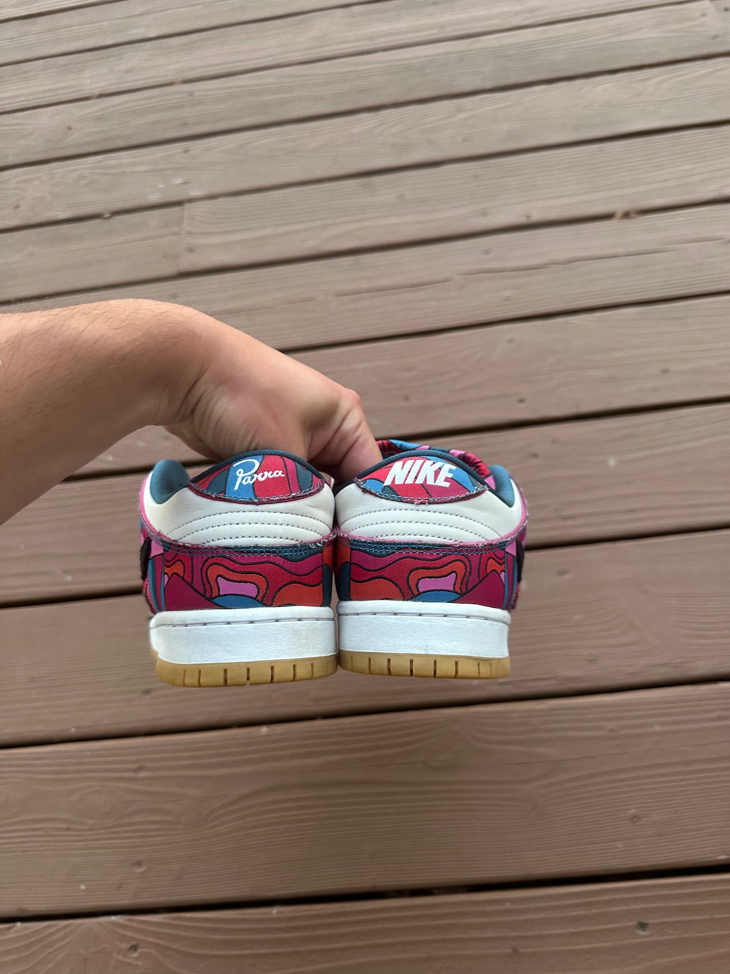 Size 10.5 - Parra x Nike SB Dunk Low Pro "Abstract Art"