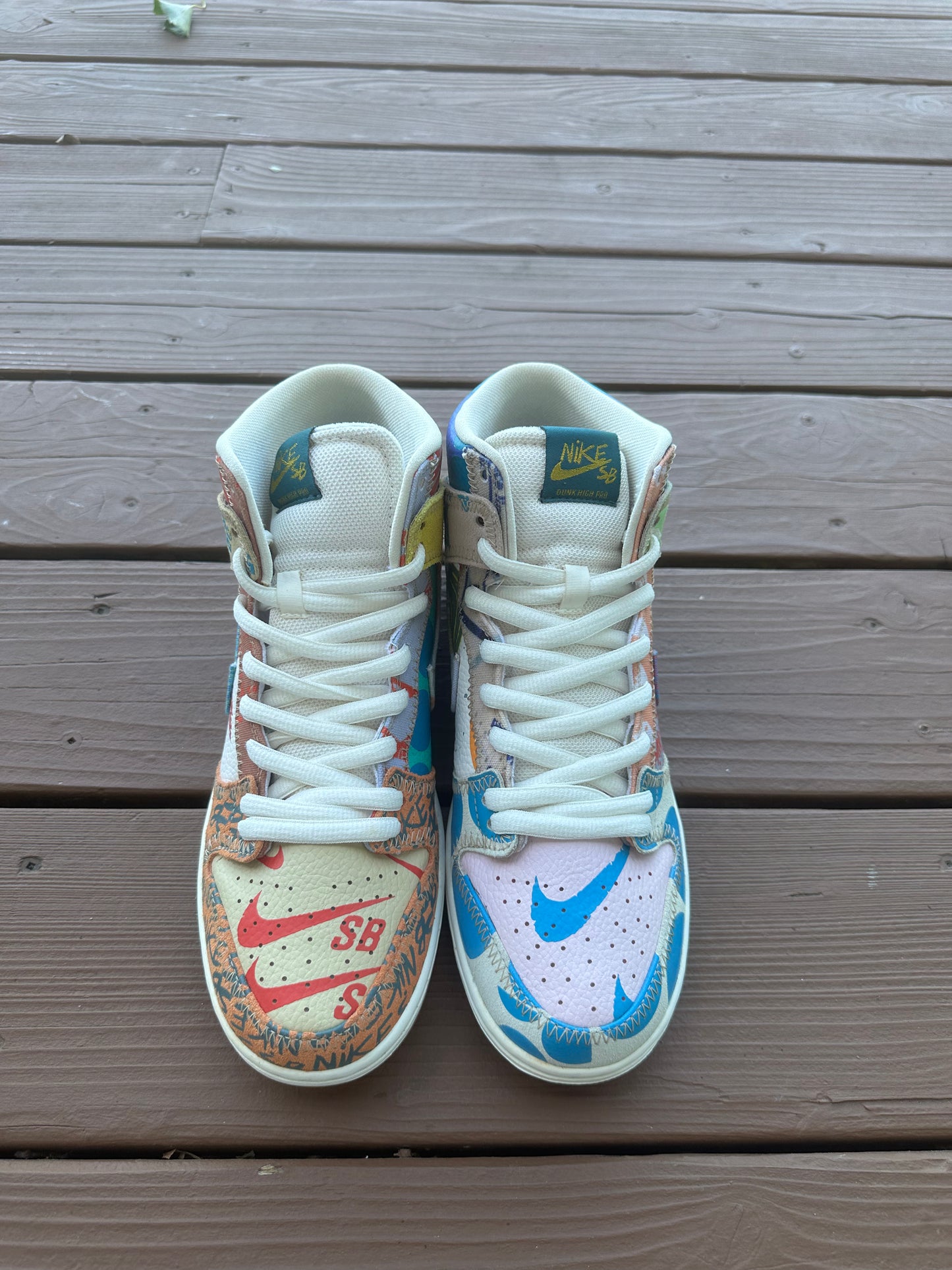 Size 9 - Thomas Campbell x Nike SB Dunk High What The