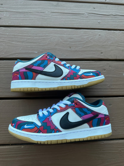 Size 9 - Parra x Nike SB Dunk Low Pro Abstract Art
