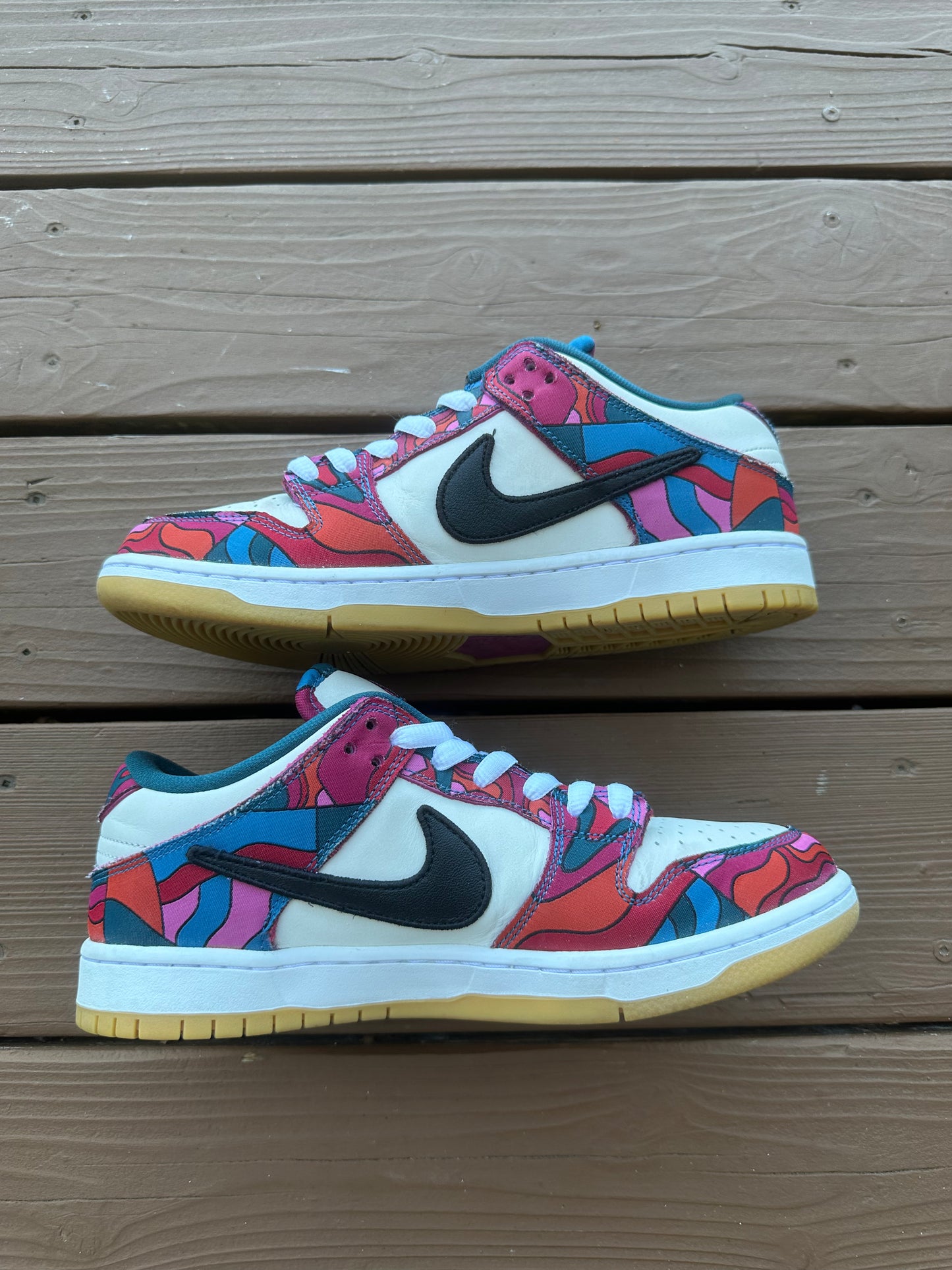 Size 9 - Parra x Nike SB Dunk Low Pro Abstract Art