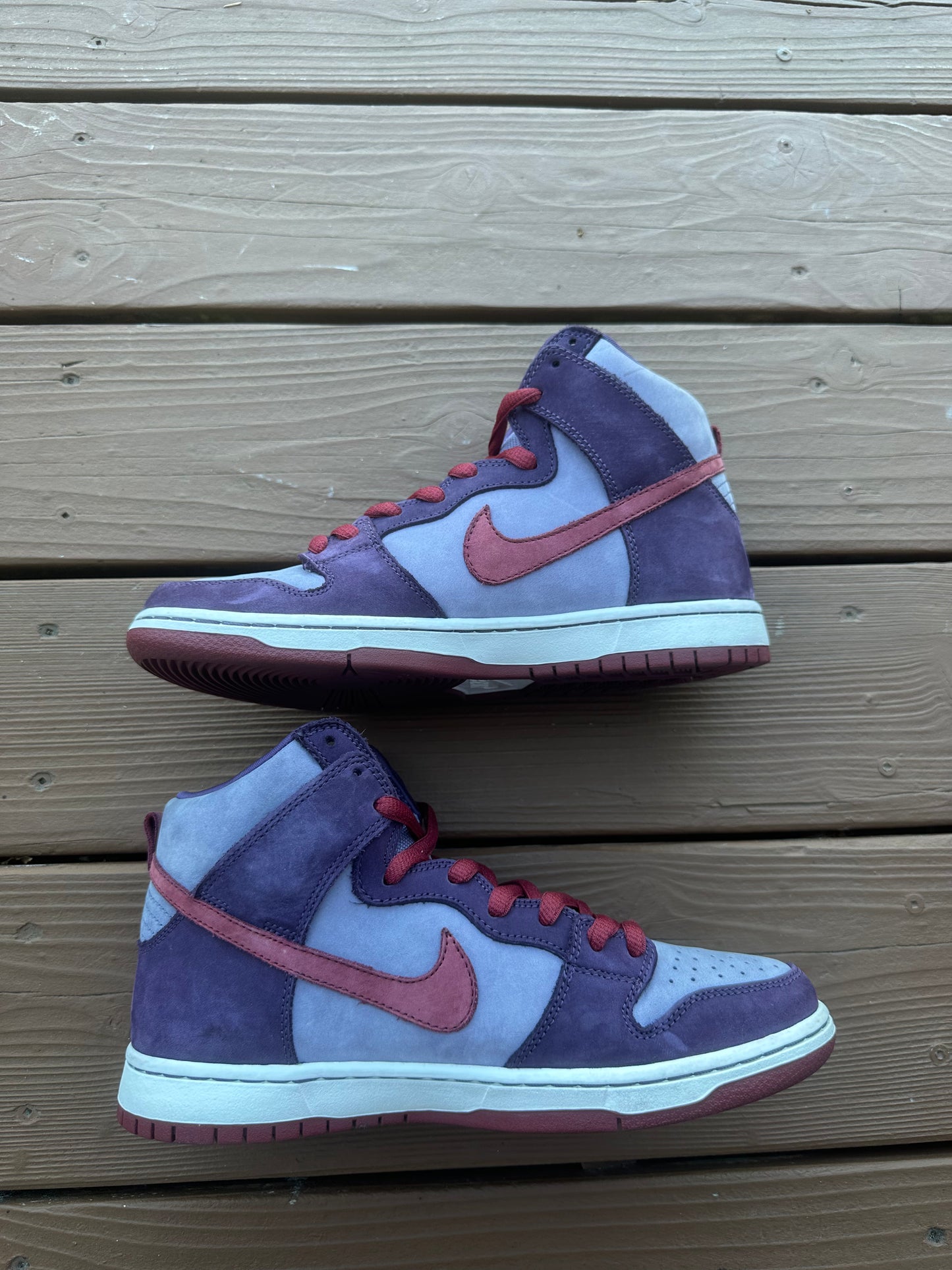 Size 8.5 - Nike Dunk High Premium SB Plum