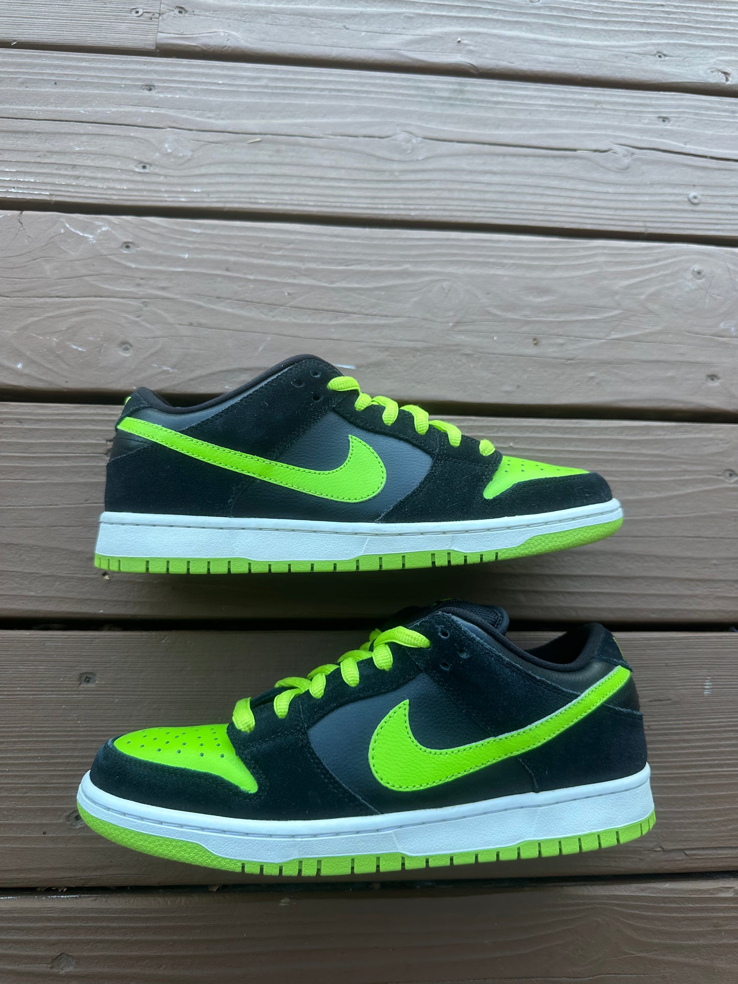 Size 9 - Nike Dunk Low Pro SB J-Pack Neon