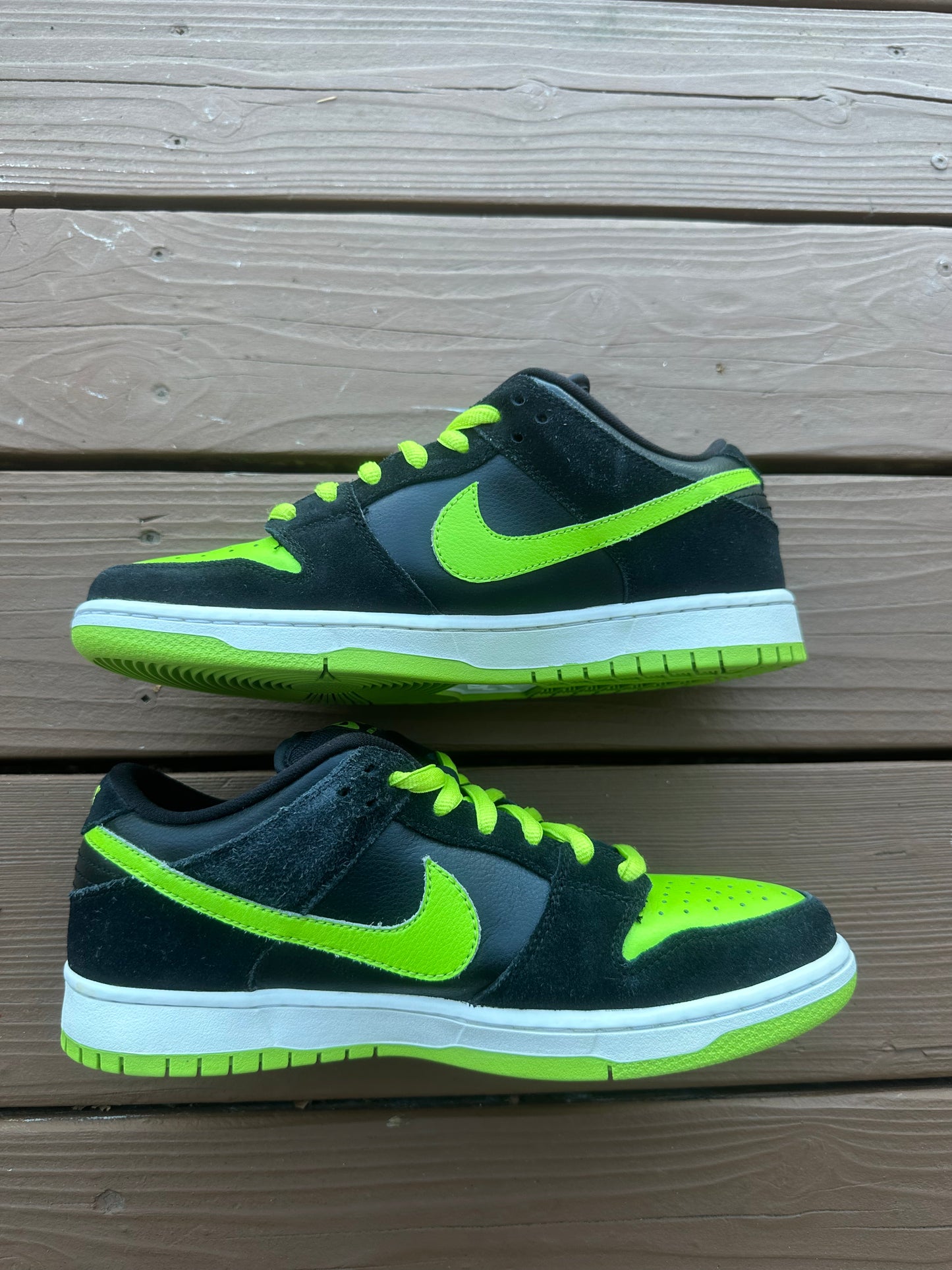 Size 9 - Nike Dunk Low Pro SB J-Pack Neon