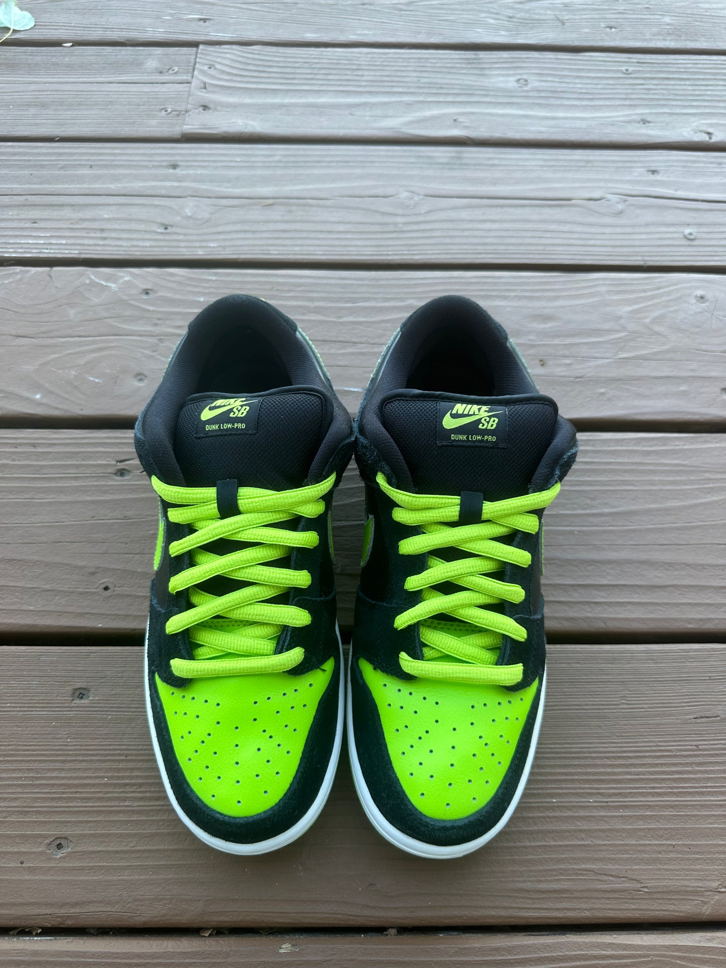 Size 9 - Nike Dunk Low Pro SB J-Pack Neon