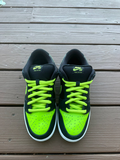 Size 9 - Nike Dunk Low Pro SB J-Pack Neon