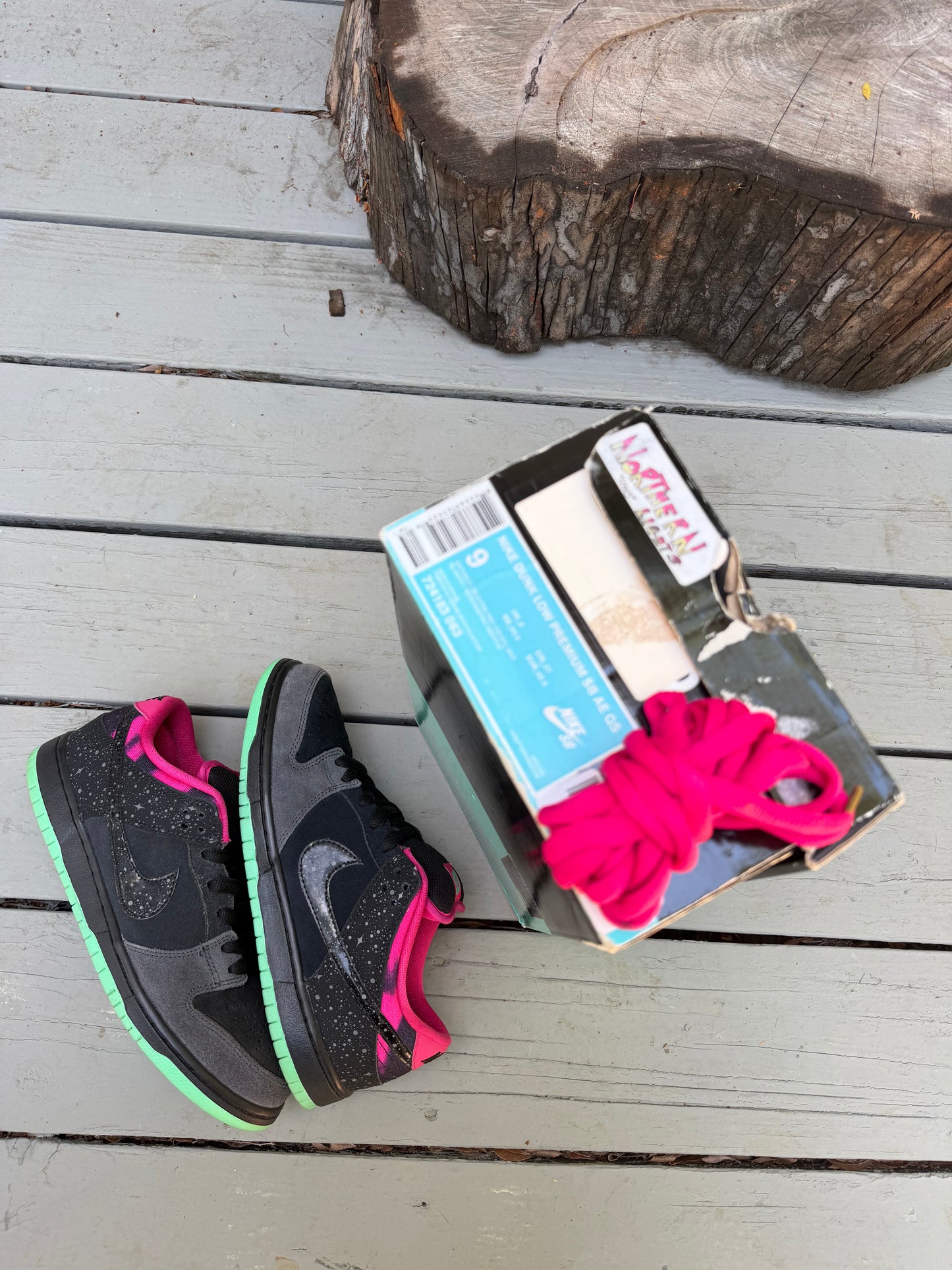 Size 9 - Nike Dunk Low Premium SB Northern Lights