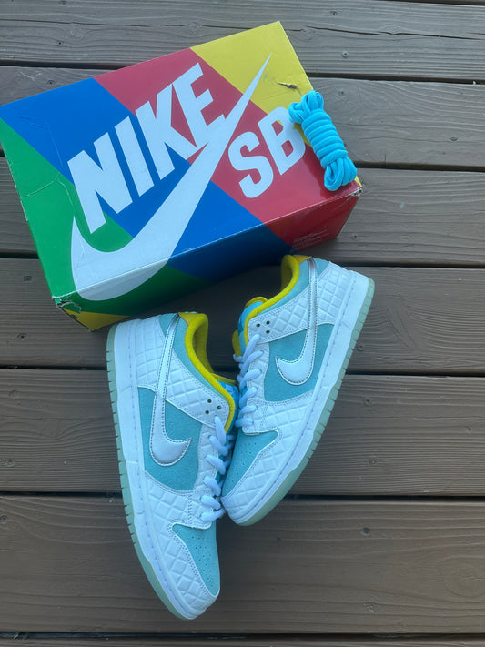 Size 11 - Nike Dunk Low Pro SB FTC Lagoon Pulse