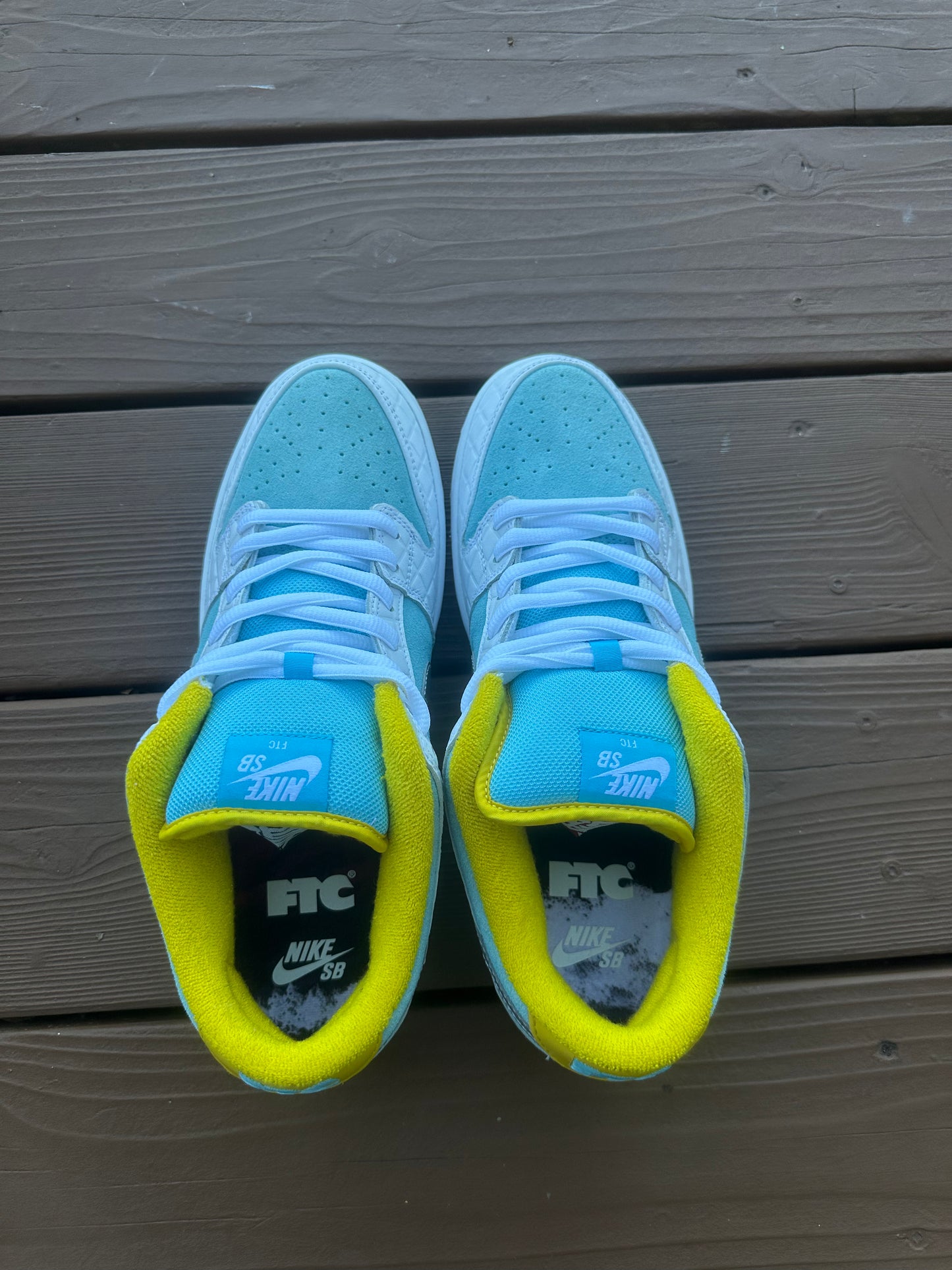 Size 11 - Nike Dunk Low Pro SB FTC Lagoon Pulse