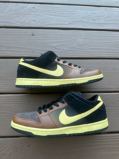 Size 9.5 - Nike Dunk Low Premium SB Black and Tan