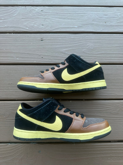Size 9.5 - Nike Dunk Low Premium SB Black and Tan