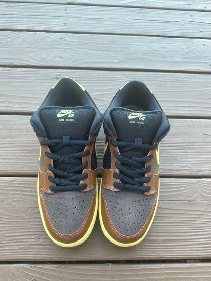 Size 9.5 - Nike Dunk Low Premium SB Black and Tan