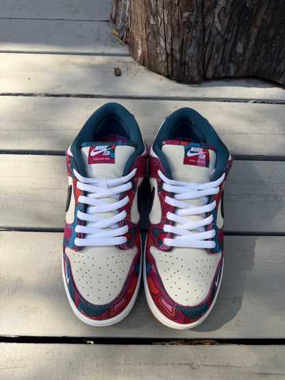 Size 10.5 - Parra x Nike SB Dunk Low Pro Abstract Art