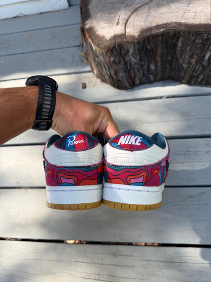Size 10.5 - Parra x Nike SB Dunk Low Pro Abstract Art