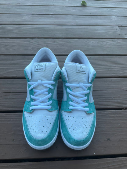 Size 14 - April Skateboards x Nike SB Dunk Low Pro "Turbo Green"