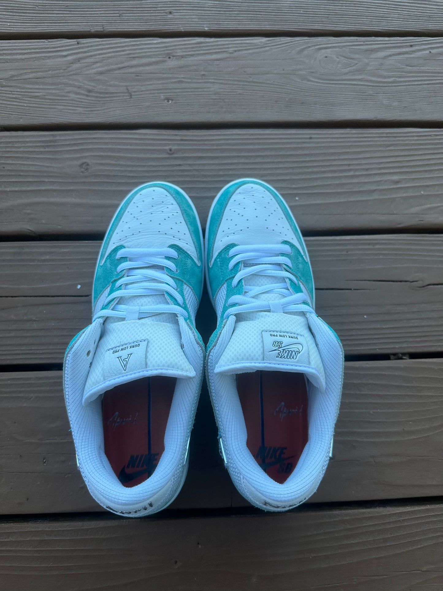 Size 14 - April Skateboards x Nike SB Dunk Low Pro "Turbo Green"